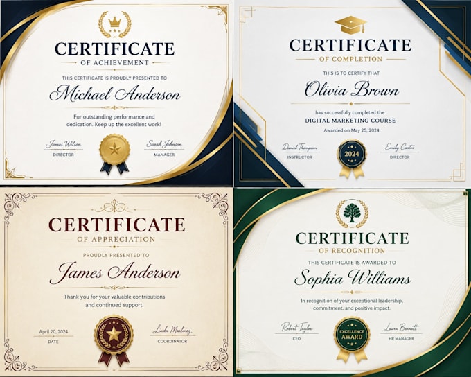 design editable diploma certificate, award certificate college certificate