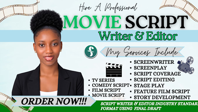 write movie script screenplay film script screenwriting comedy script stage play