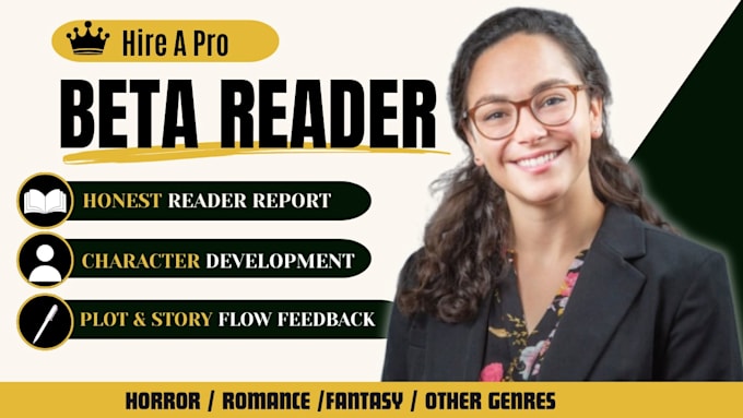 beta read for fantasy romance fiction