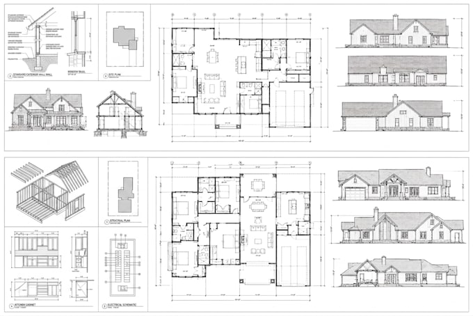 draw city permit architectural and construction drawings