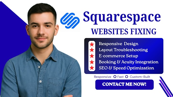 fix mobile responsiveness squarespace website layout SEO optimized ecommerce