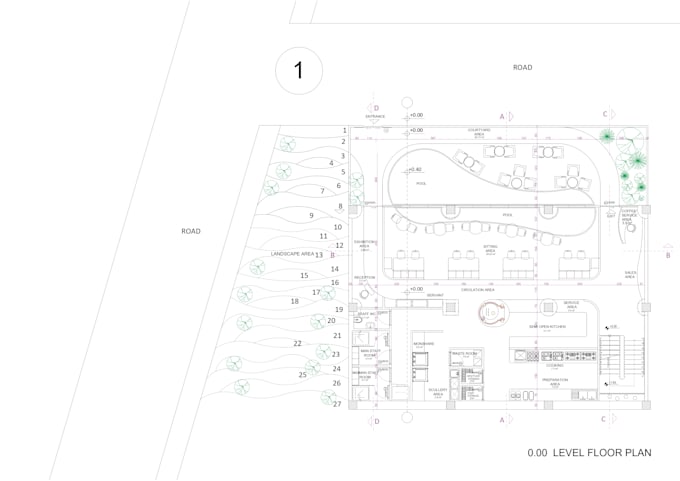 create 3d renders and floor plans for your restaurant