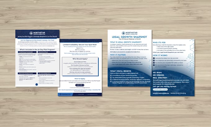 design a professional flyer or promotional graphic