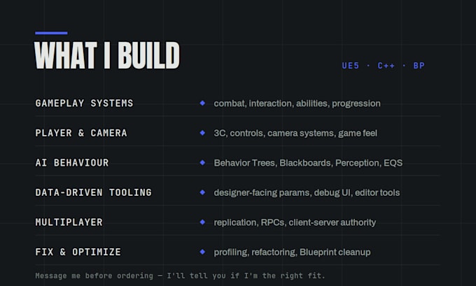 develop your unreal engine 5 game