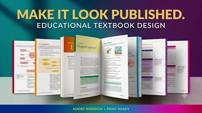 design educational textbook layouts in adobe indesign