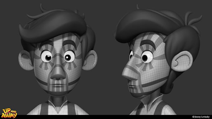 model and rig a roblox dynamic head, ugc bundle with facial animation
