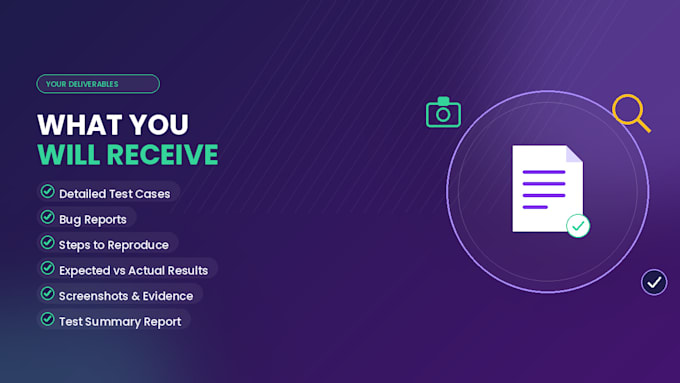manually test your website or web application