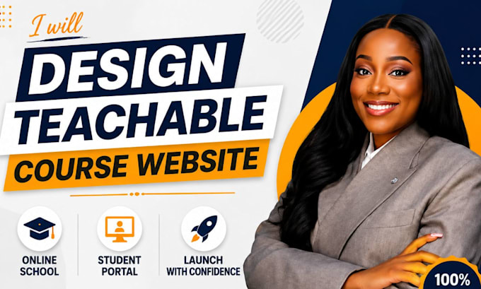 set up your teachable course, website and uploads