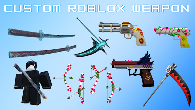 create custom roblox ugc accessories and weapon models