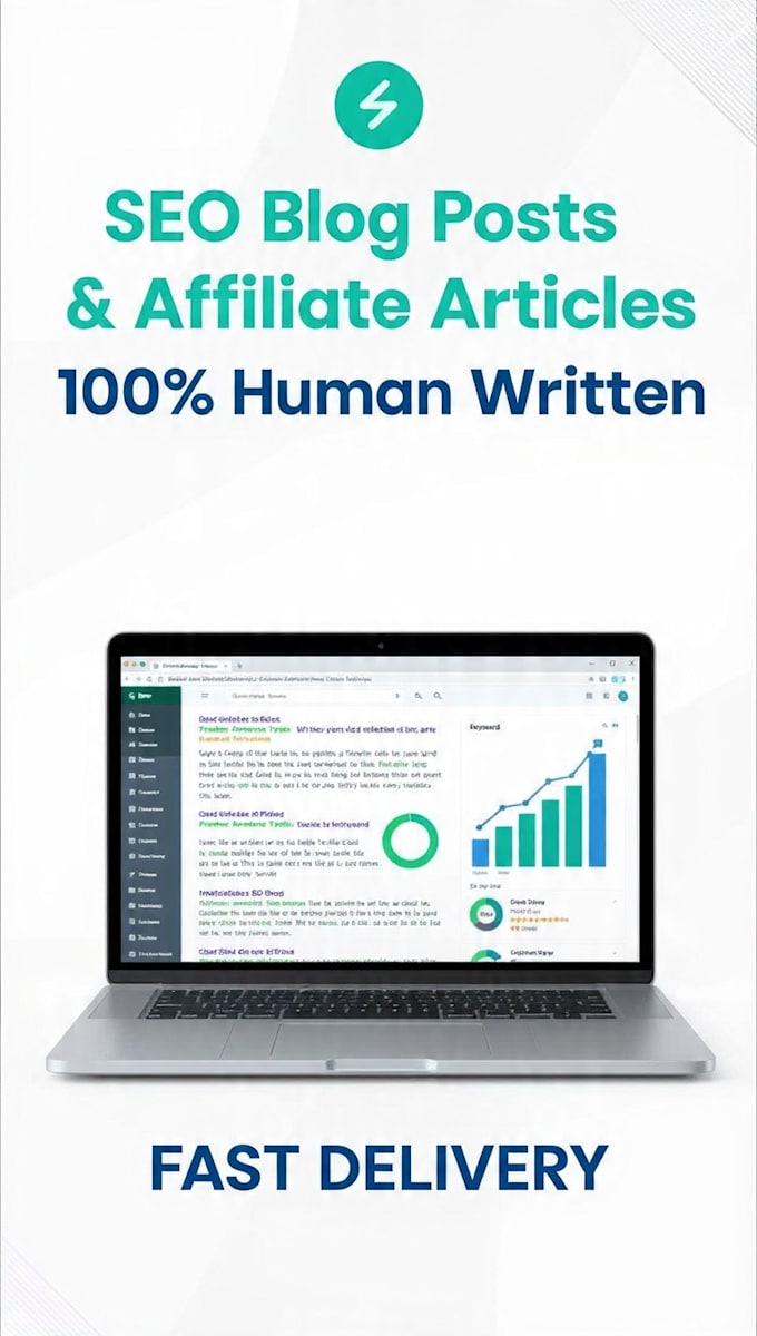 write SEO blog posts and amazon affiliate articles for your website