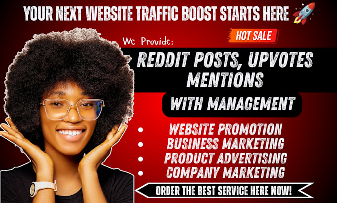 do reddit SEO post and backlink marketing for your website