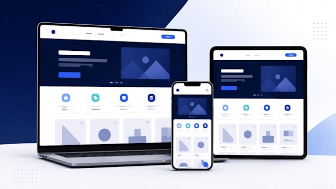build a complete custom website with full stack frontend and backend