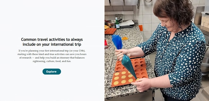 write travel advice and accompanying social posts
