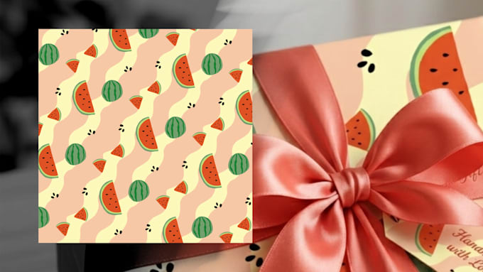 design seamless repeat pattern design for fabric and packaging