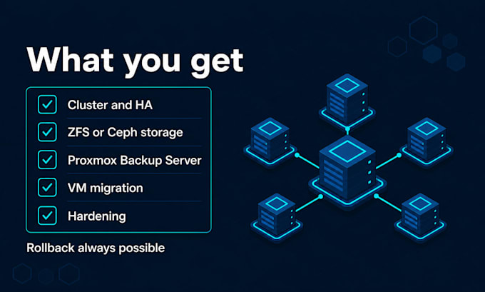 set up your proxmox cluster or migrate your vms off vmware