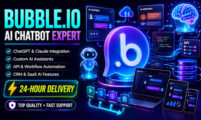 integrate openai or ai chatbot into your bubble io saas app