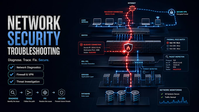 troubleshoot and fix your cybersecurity problems