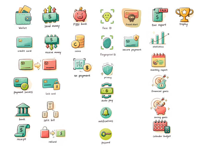 create custom app icons, UI illustrations, and app characters