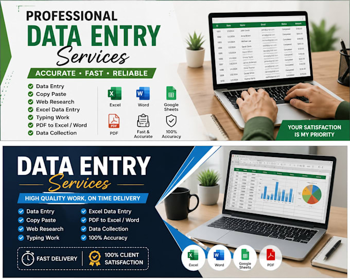 typing and data entry