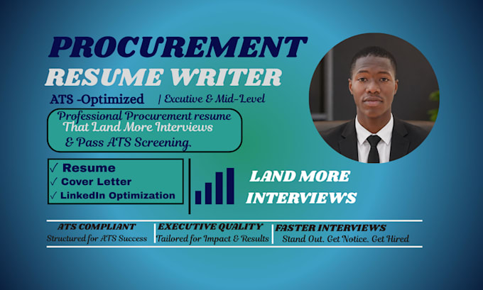 write a professional procurement, purchasing, supply chain resume and CV