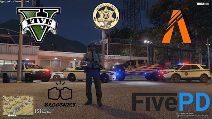 develop fivepd, lspdfr and nopixel inspired police rp server for fivem