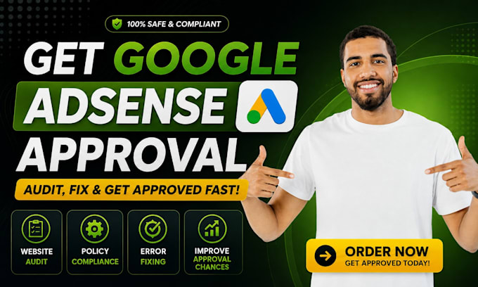 fix and setup your website for approved google adsense monetization, non profit