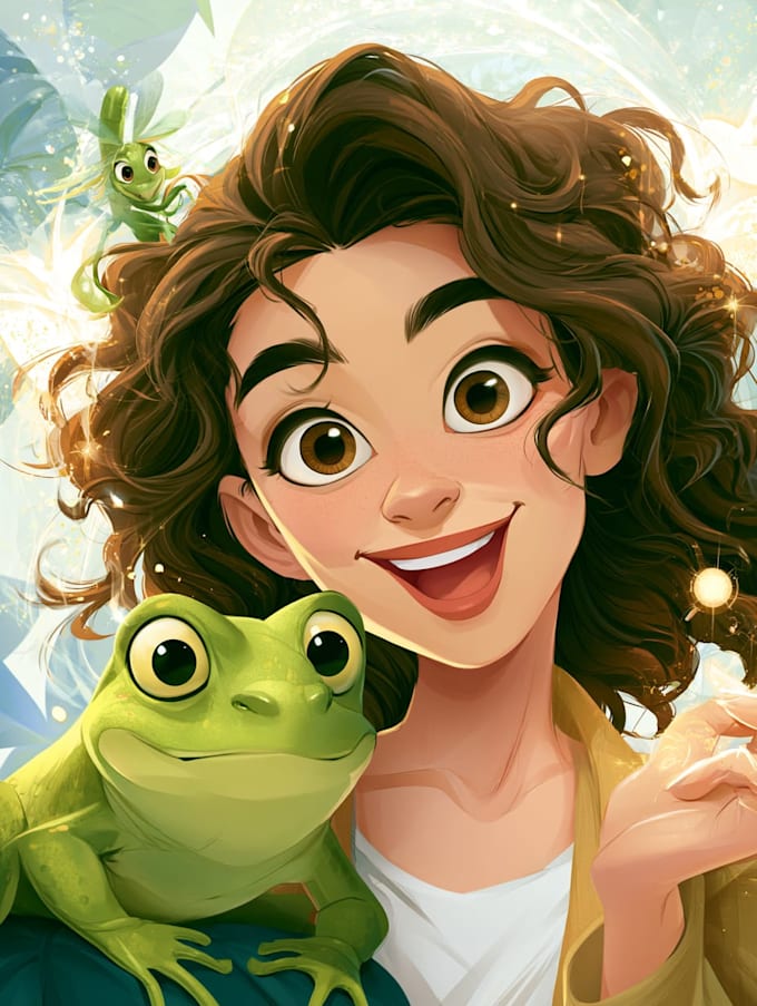 draw disney cartoon illustration