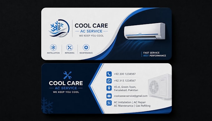 design minimalist business card design modern or creative