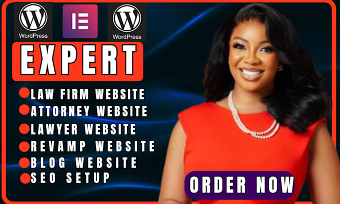 create wordpress lawfirm website wordpress attorney website build lawyer website