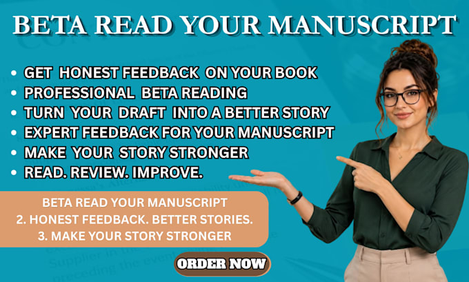 format, proofread and edit your manuscript