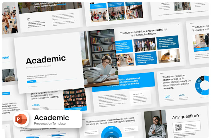design academic presentation, thesis defense redesign powerpoint lecture slides