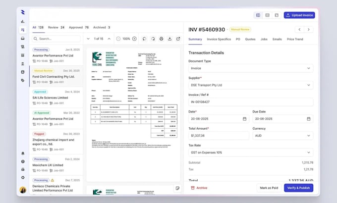 setup karbon aero financial cents jetpack workflow accounting automation