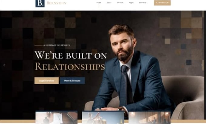 build squarespace executive recruiter website talent acquisition website