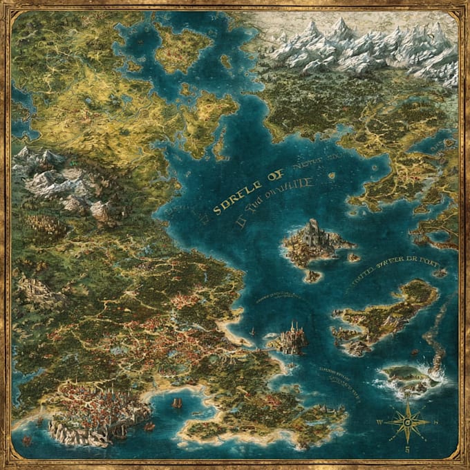 do fantasy maps and city maps