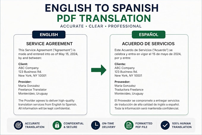 translate PDF documents from english to spanish