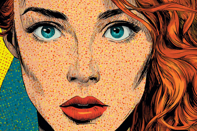make retro pop art illustrations that pop