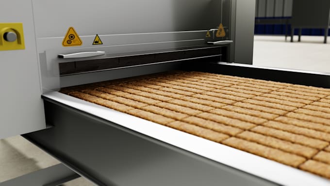 create professional 3d industrial animation for machines and engineering product