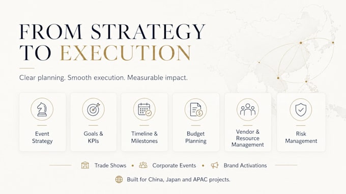 plan and coordinate your trade show or corporate event