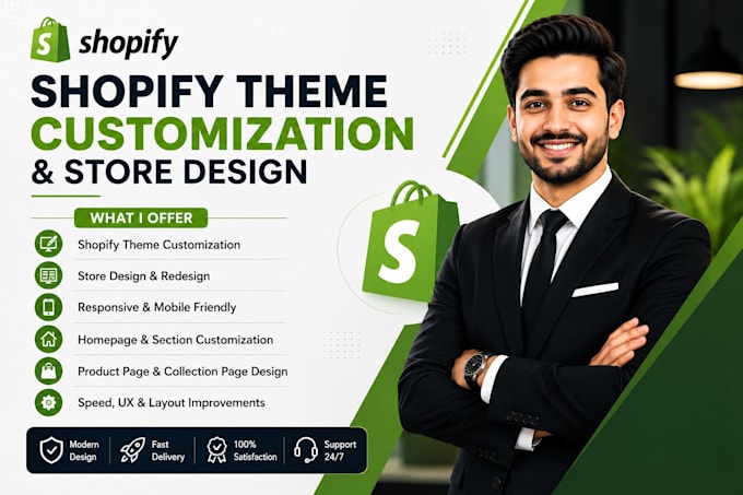 expert shopify theme customization, shopify store design