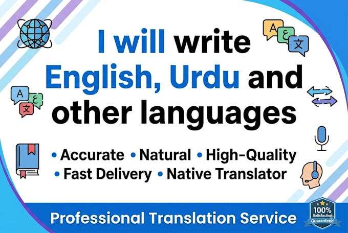 write engaging blog posts, and accurate translations