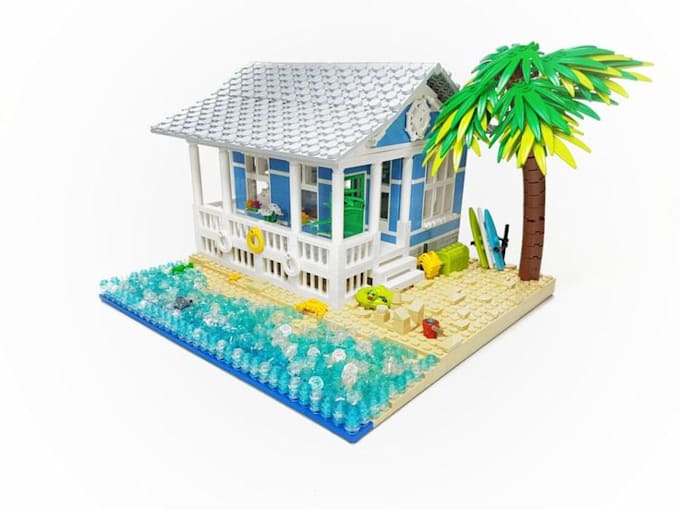 design lego moc design using bricklink studio and pdf instruction xml part list