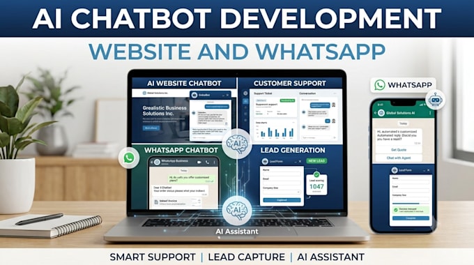 build an ai chatbot for whatsapp and website