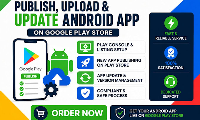 publish update and upload your android app on google play console