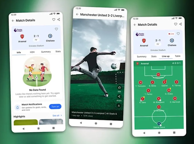 develop a sports fan engagement app or live match prediction platform