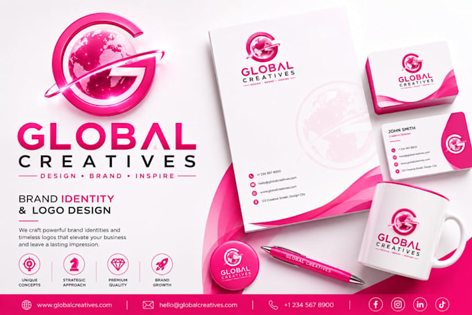 design modern social media posts