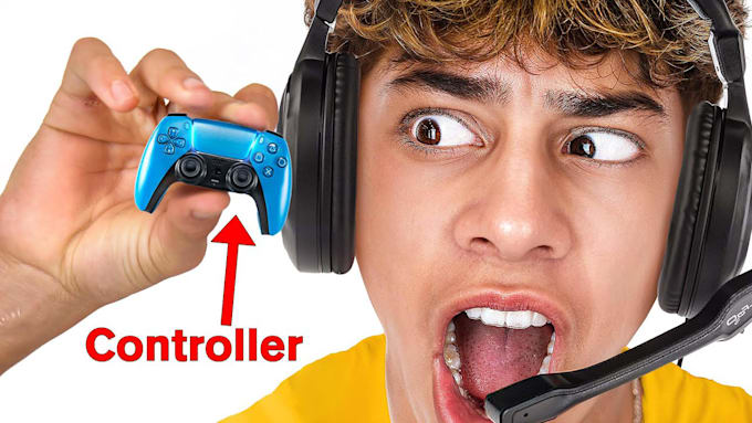 design high CTR gaming youtube thumbnails