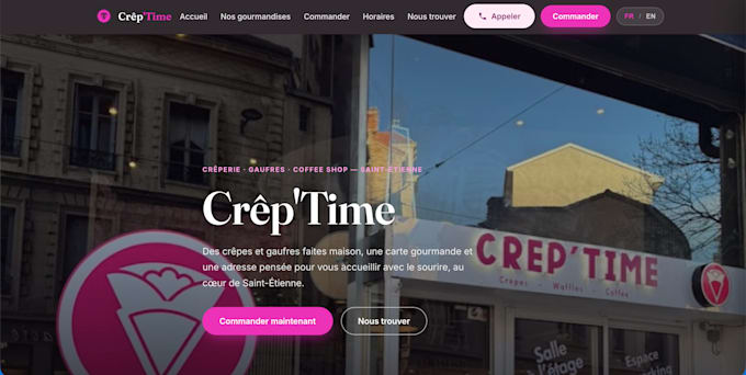 build a modern responsive website for your business