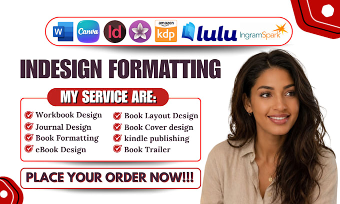 adobe indesign book formatting interior book design typesetting workbook design