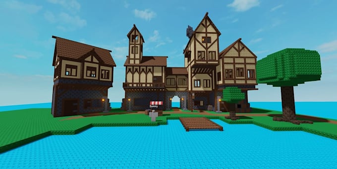 make custom 3d roblox model and maps for roblox game, 3d roblox ugc model