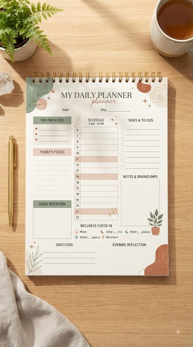 create digital planners and wall art